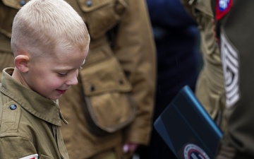 DDay81 82nd Airborne Division and 90th Infantry Division Memorial Ceremony