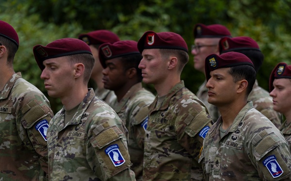 DDay81 82nd Airborne Division and 90th Infantry Division Memorial Ceremony