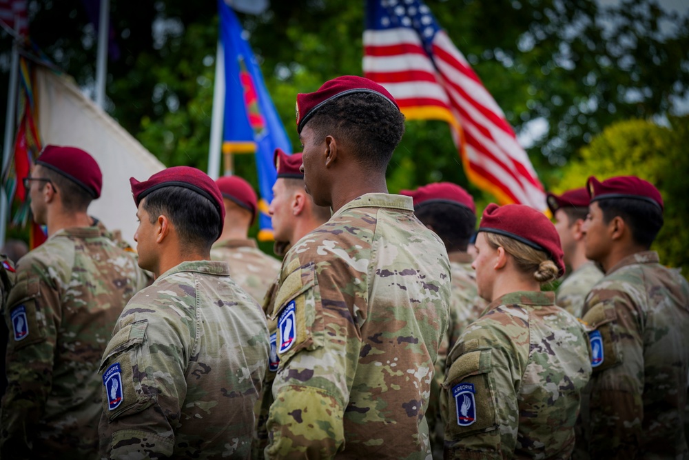 DDay81 82nd Airborne Division and 90th Infantry Division Memorial Ceremony