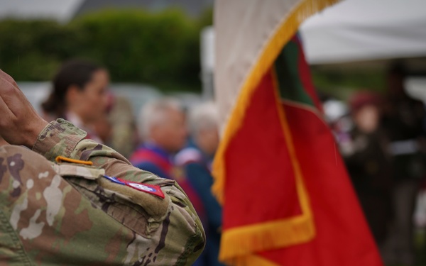 DDay81 82nd Airborne Division and 90th Infantry Division Memorial Ceremony