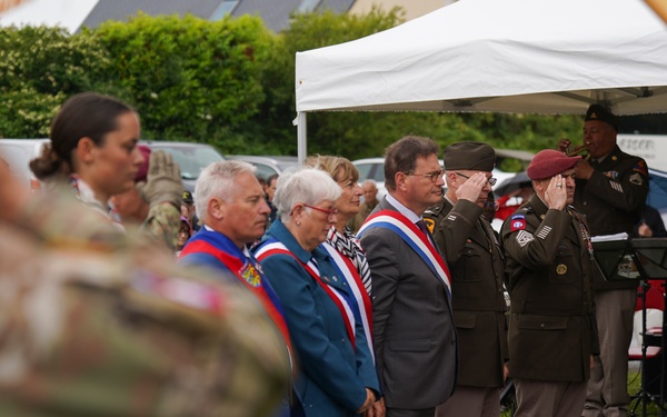 DDay81 82nd Airborne Division and 90th Infantry Division Memorial Ceremony