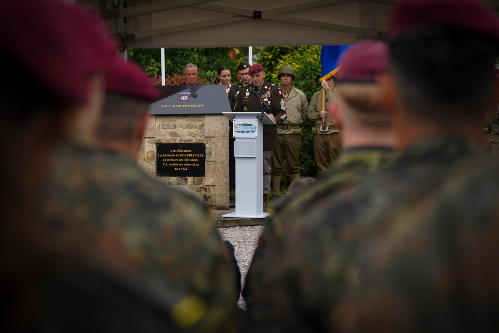 DDay81 82nd Airborne Division and 90th Infantry Division Memorial Ceremony