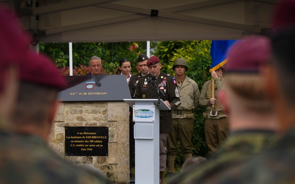 DDay81 82nd Airborne Division and 90th Infantry Division Memorial Ceremony
