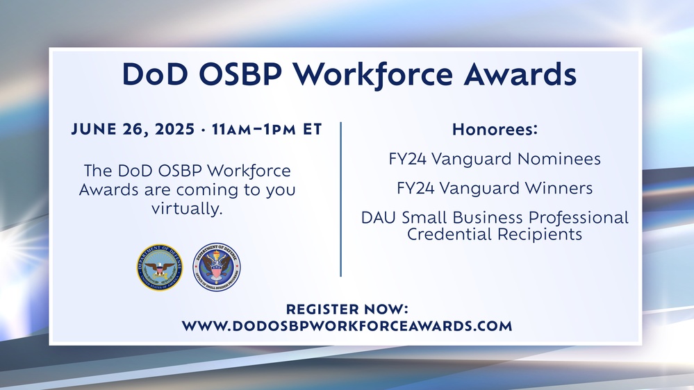 DoD OSBP Workforce Awards