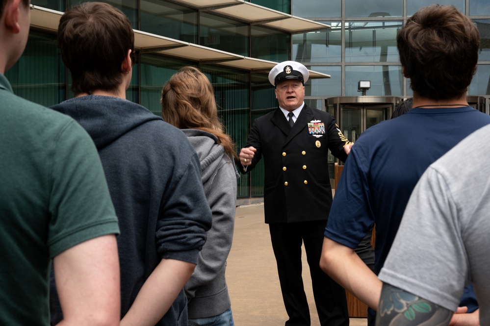 MCPON Honea Conducts Executive Engagement Visit in Oklahoma City