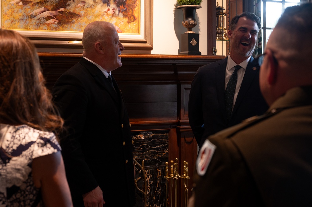 MCPON Honea Conducts Executive Engagement Visit in Oklahoma City