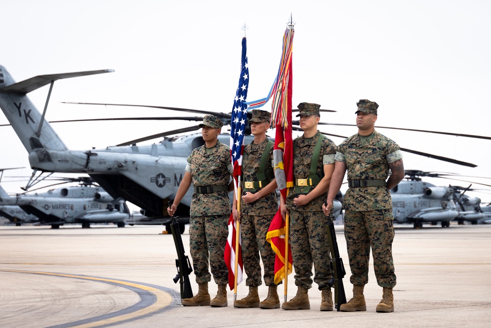 HMH-465 Change of Command