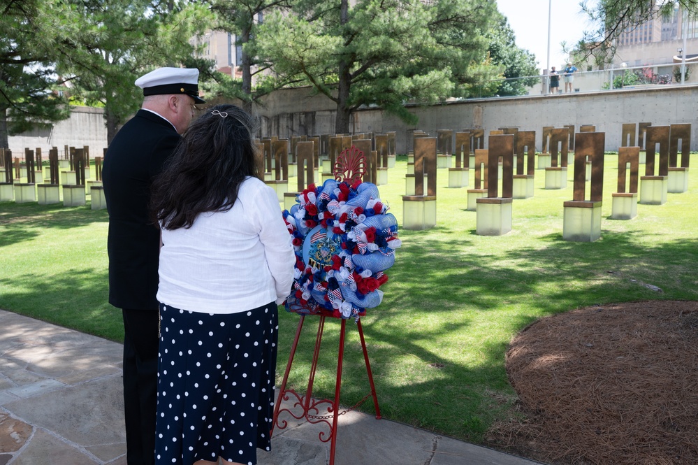 MCPON Honea Conducts Executive Engagement Visit in Oklahoma City