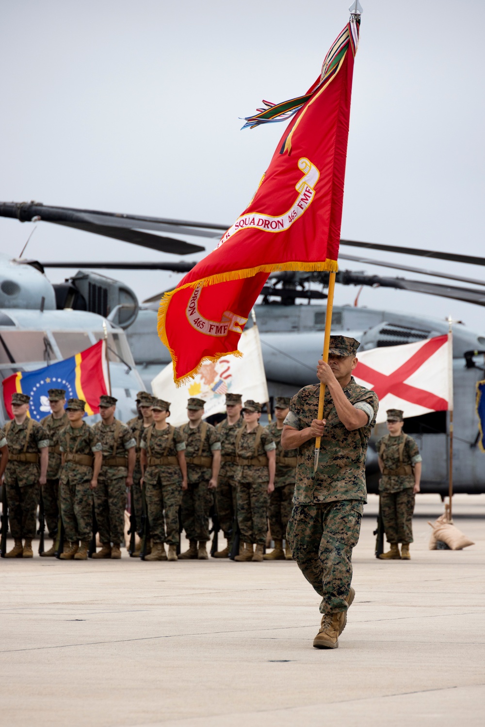 HMH-465 Change of Command