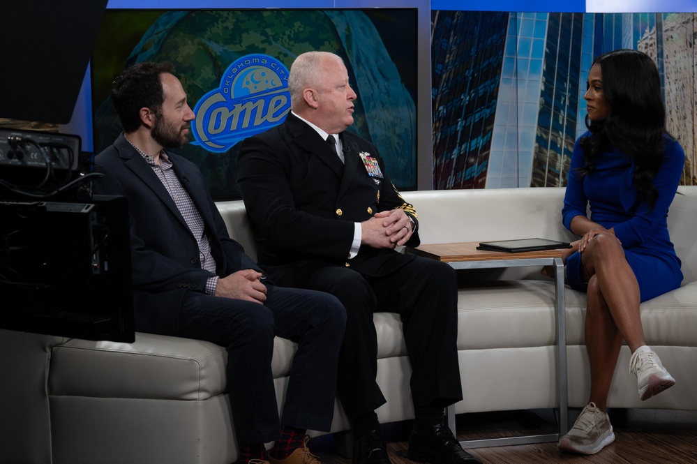 MCPON Honea Conducts Executive Engagement in Oklahoma City