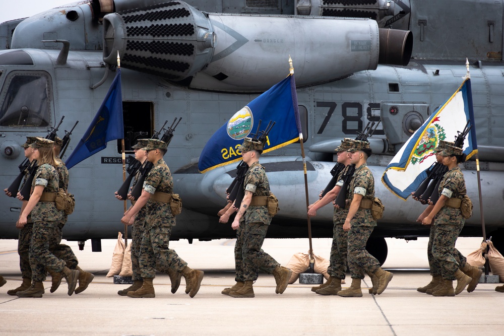 HMH-465 Change of Command