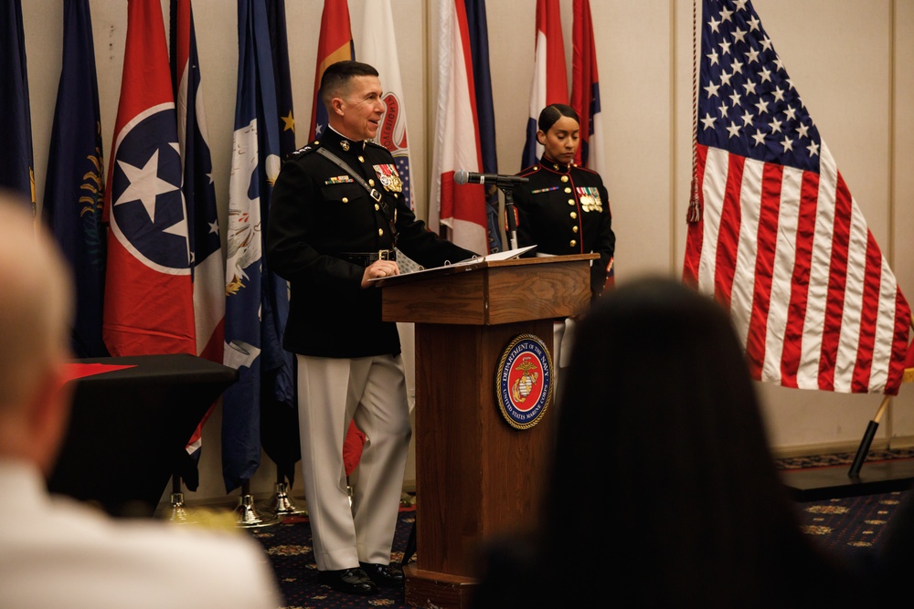 HQBn, TECOM Commanding Officer Retirement Ceremony
