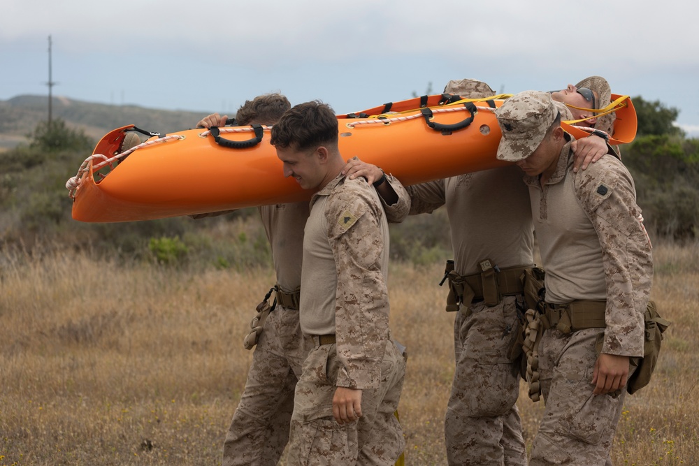 V31 Marines execute EOTG air raid course