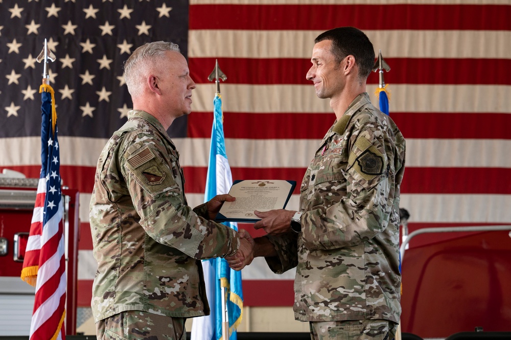 612th ABS holds 2025 Change of Command ceremony