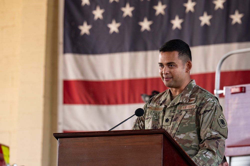 612th ABS holds 2025 Change of Command ceremony