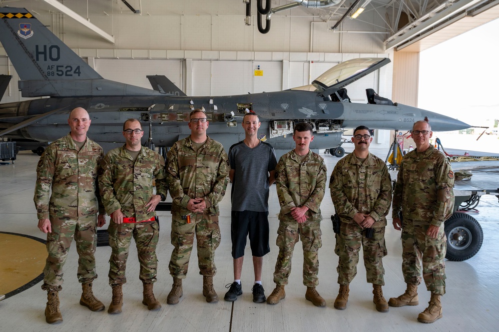 49th Wing Commander Recognizes CMS Airmen
