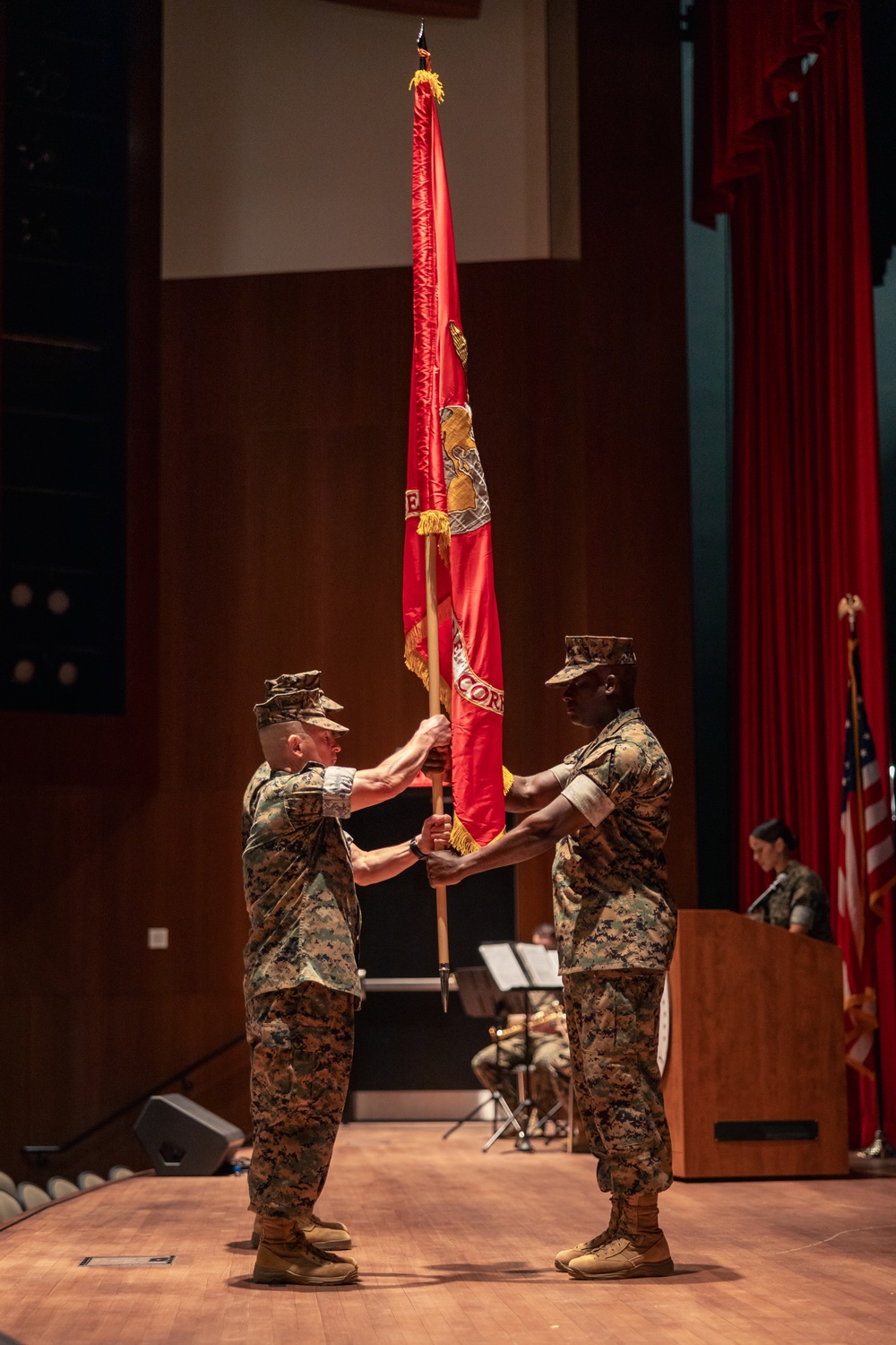 HQBn, TECOM Commanding Officer Change of Command