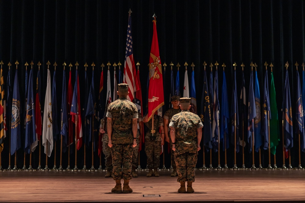 HQBn, TECOM Commanding Officer Change of Command