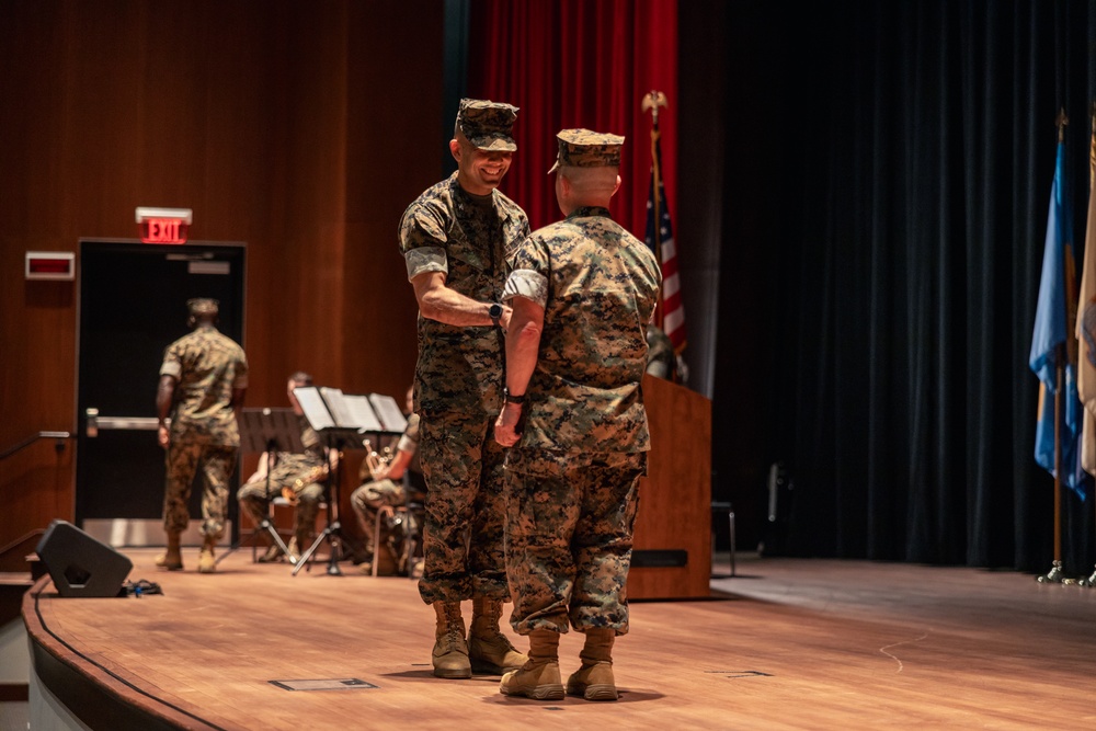 HQBn, TECOM Commanding Officer Change of Command