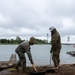 BALTOPS 25 – 8th Engineer Support Battalion Portable Boat Ramp Debris Clearing