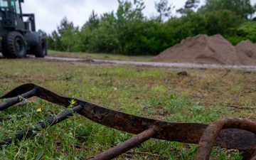 BALTOPS 25 – 8th Engineer Support Battalion Portable Boat Ramp Debris Clearing