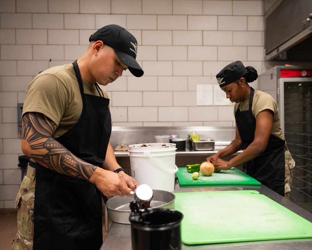 Throw Down of the Branches: an MRE Cooking Competition