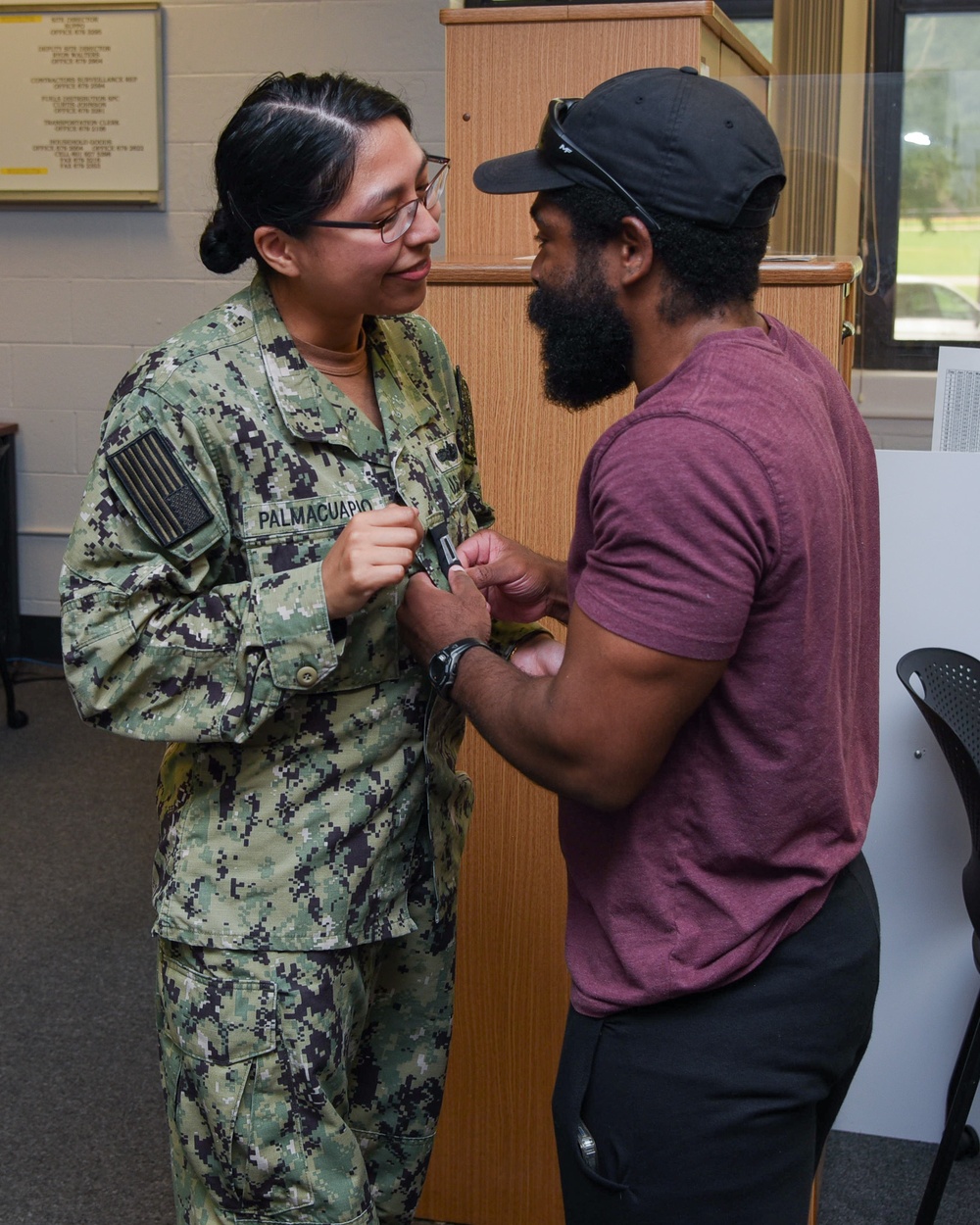 Lt. j.g. Palma Cuapio promoted