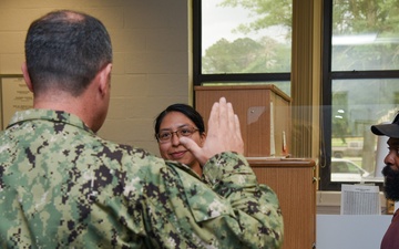 Lt. j.g. Palma Cuapio promoted