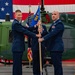 582nd Operations Support Squadron change of command ceremony