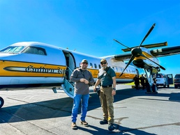 CCADers fly with the Golden Knights