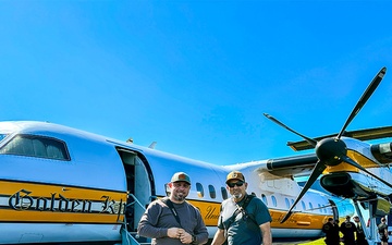 CCADers fly with the Golden Knights