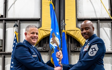 635th Supply Chain Operations Wing change of responsibility ceremony