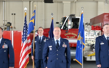New York Air National Guard Maj. Shaun Denton Assumes Command of 106th Communications Squadron in June 6 Ceremony