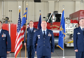New York Air National Guard Maj. Shaun Denton Assumes Command of 106th Communications Squadron in June 6 Ceremony
