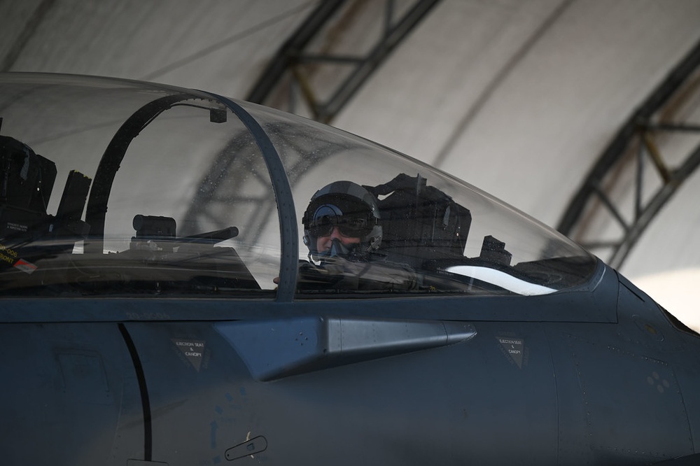 NORAD, USNORTHCOM commander visits F-15EX program