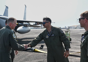 NORAD, USNORTHCOM commander visits F-15EX program