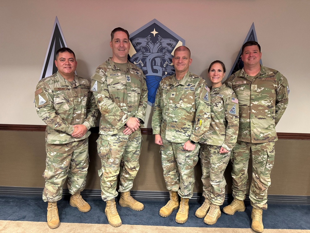 Space Base Delta 1 welcomes Space Operations Command Senior Enlisted Leader