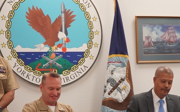 NWS Yorktown, Dominion Energy Virginia sign agreement to explore new power source