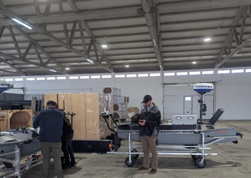 Naval Engineers Control Unmanned Vessels Across Countries from Mission Operation Center