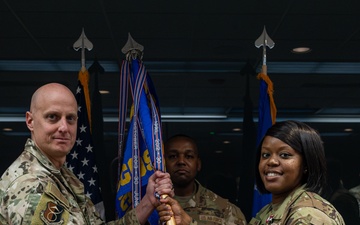 437th Supply Chain Operations Squadron Change of Command Ceremony