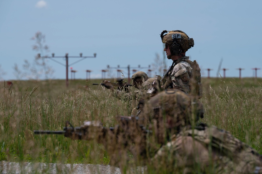 509th SFS and 303rd FS conduct Emergency Close Air Support exercise