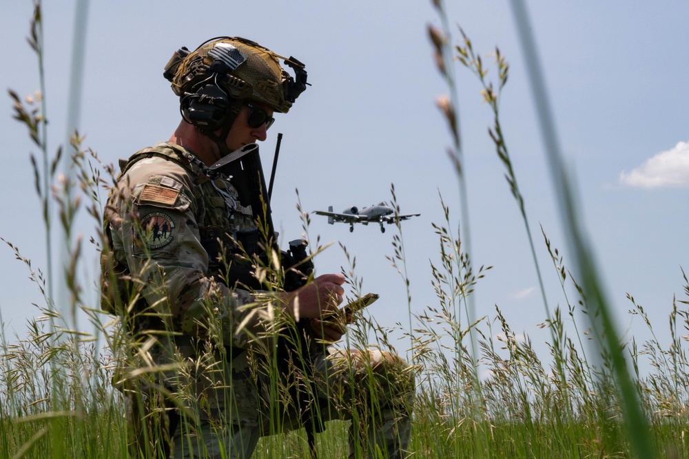 509th SFS and 303rd FS conduct Emergency Close Air Support exercise