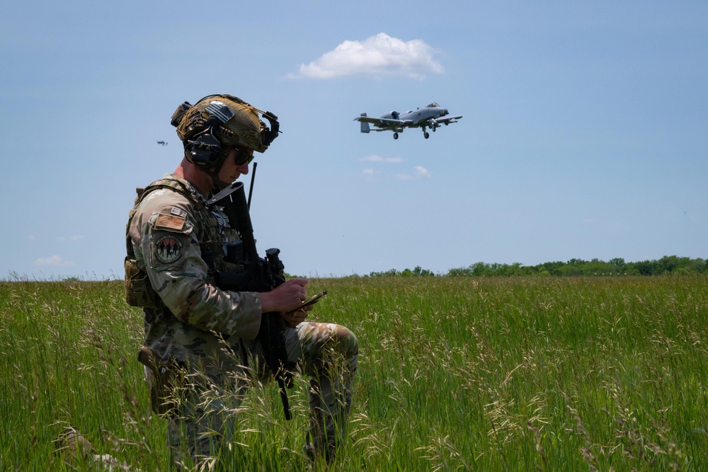 509th SFS and 303rd FS conduct Emergency Close Air Support exercise