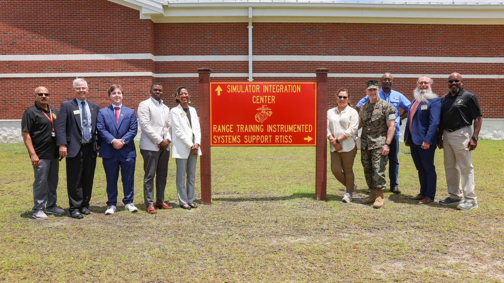 The North Carolina Department of Military and Veterans Affairs Tours MCB Camp Lejeune