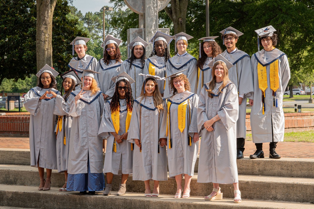 Public School at Seymour Johnson AFB Graduates Its First High School Class