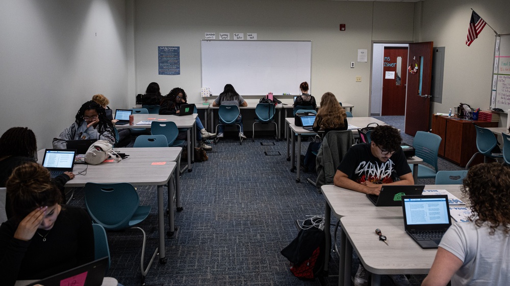 Public School at Seymour Johnson AFB Graduates Its First High School Class