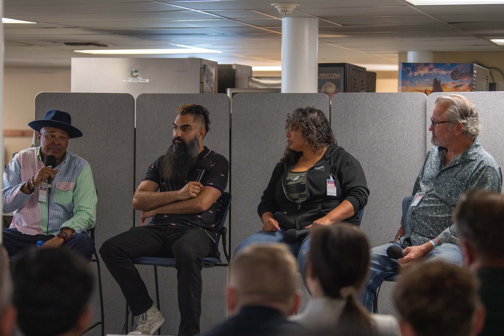 USS Ronald Reagan Crew Receives Mental Health Awareness Presentation