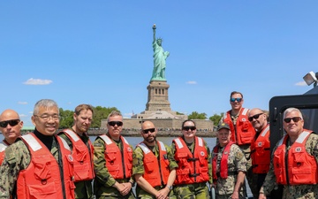 NY Naval Militia Hosts Swedish Officers Studying Maritime Security