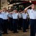 The 87th CES hosts change of command ceremony