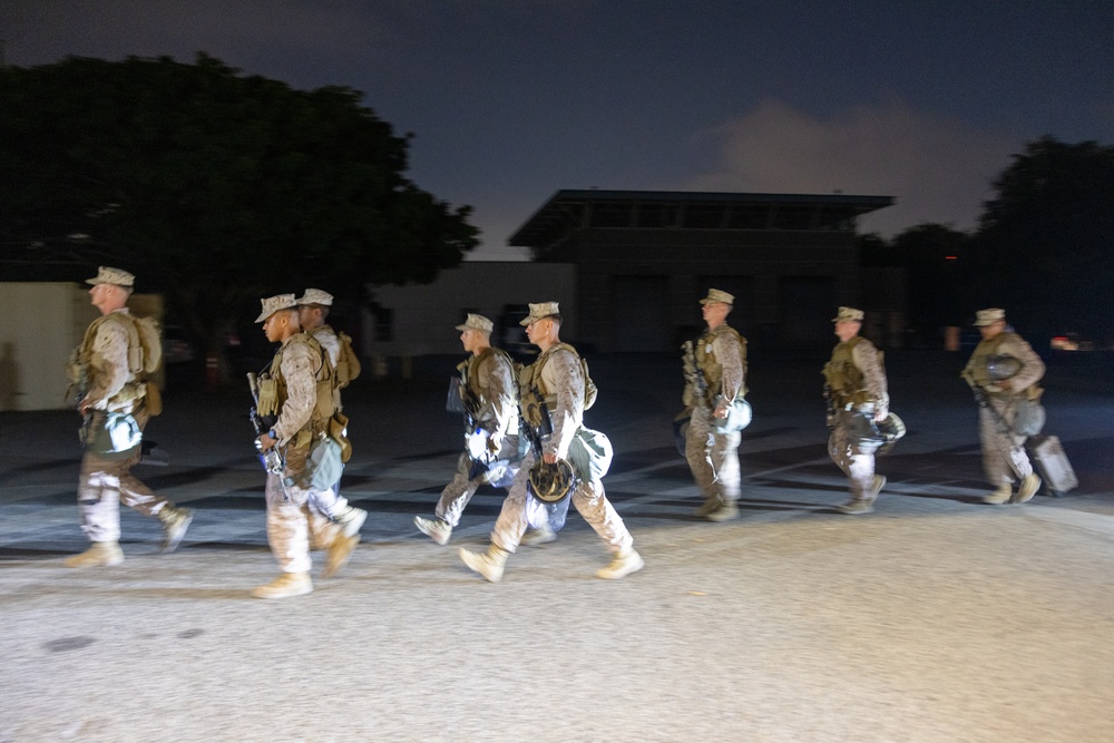 U.S. Marines arrive in greater Los Angeles area to support Task Force 51